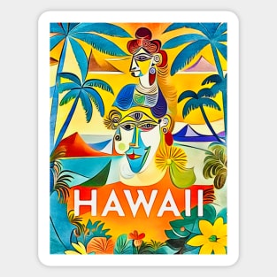 HAWAII, globetrotters Sticker